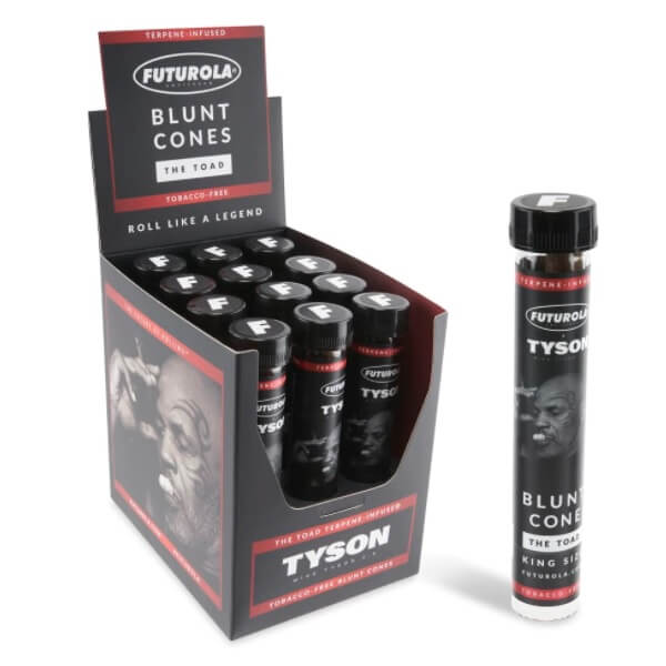 Futurola Tyson Ranch “The Toad” Terpene-Infused Blunt Cones Version 2.0 | 12 Count Display - image 1 of 2
